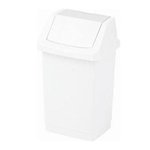 Kosz uchylny na śmieci Curver Click-It 15L biały