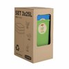 Kosze do segregacji Curver Eco Friendly 3x25L model 249842