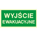 Znak TDC Wyjście Ewakuacyjne  /TDC