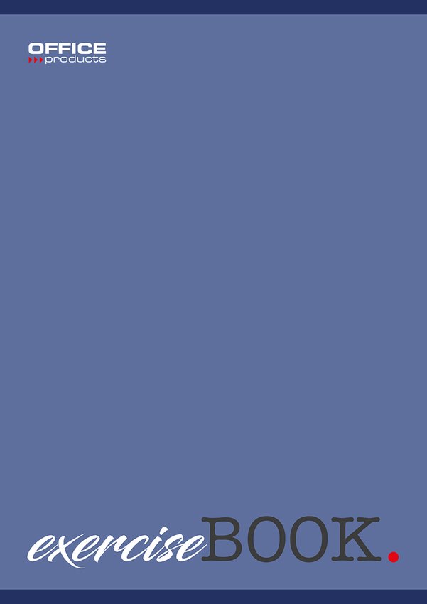 Zeszyt szkolny OFFICE PRODUCTS A5 w linie 96 kart., 60gsm mix kolorów