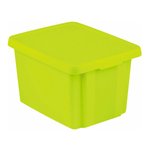 Curver Essentials zielony pojemnik z pokrywą 26L 225449