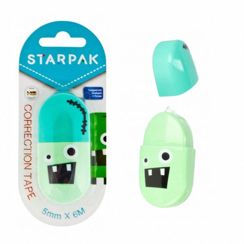 Korektor w Taśmie 5mm x 6m Robbi Zielony /Starpak