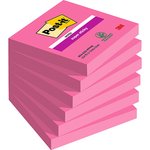 Bloczek Samoprzylepny 76x76 654-NP Różowy (Fuksja)  /Post-it