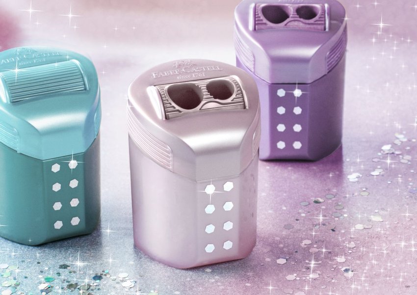 Temperówka Podwójna Rollon Sparkle Faber-Castell