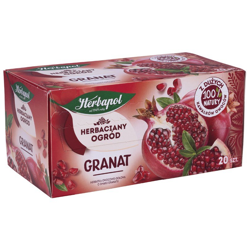 Herbata Herbapol Herbaciany Ogród 20 Torebek Granat