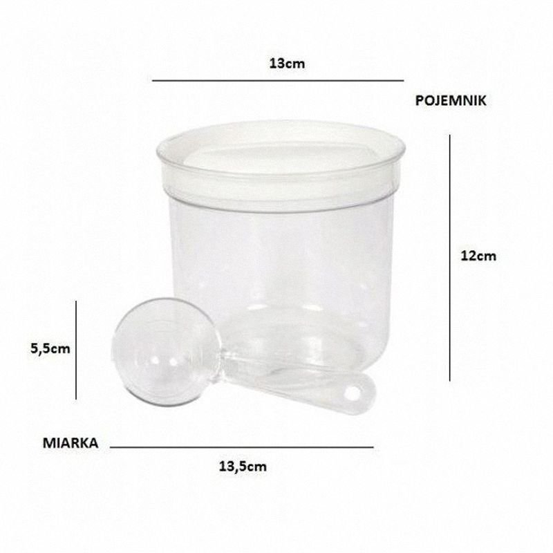 Curver Basic 1L pojemnik na sypkie transparentny model 159881