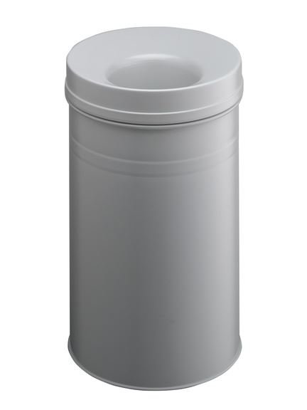 Kosz Na Śmieci Safe+ 30 Litrowy Okrągły Szary /Durable 332610