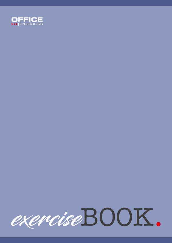 Zeszyt szkolny OFFICE PRODUCTS A5 w kratkę 60 kart., 60gsm mix kolorów