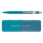 Ołówek mechaniczny CARAN D'ACHE 844 05mm Paul Smith Ed4 w pudełku Cyan/Steel