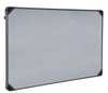 Tablica Filcowa Memobe Idea Edge All Black, Powierzchnia Popielata, Rama Aluminiowa Czarna, 90X60 Cm