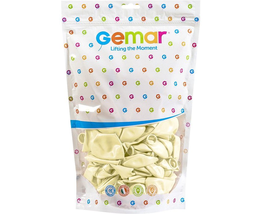 Balony G120 pastel 13" Ivory 59/ 50 szt.