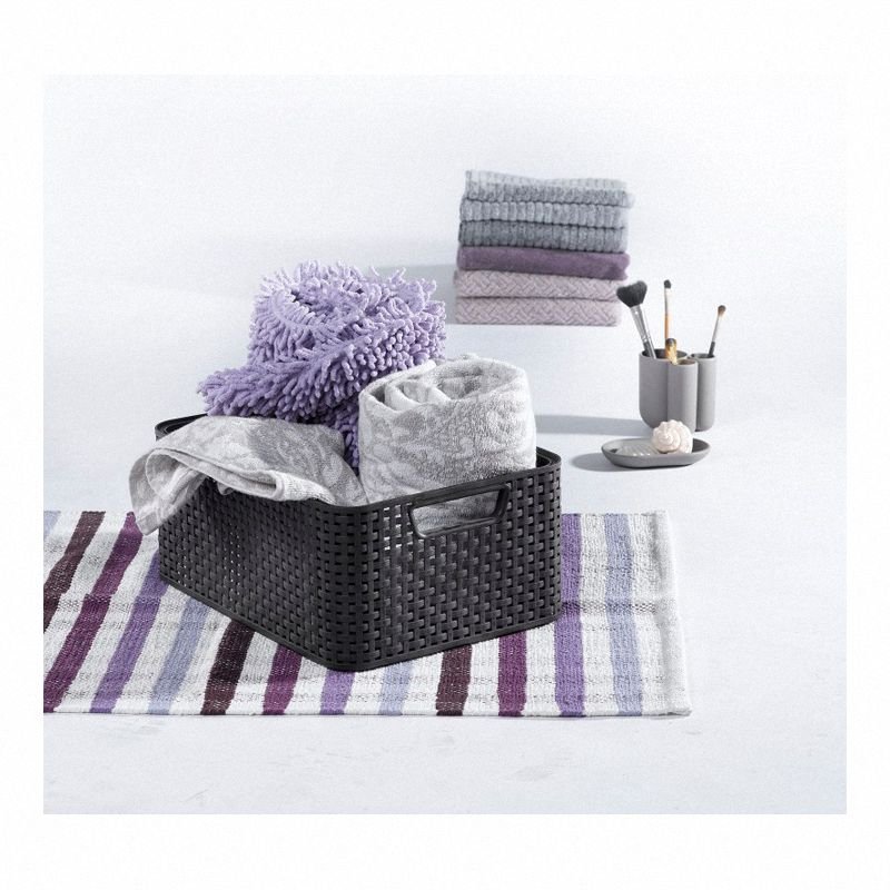 Koszyk Curver Style model M odcień ciemny szary 205846