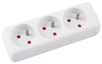 Przedłużacz Office Products 3 Gniazda 3M Z Uziemieniem Biały