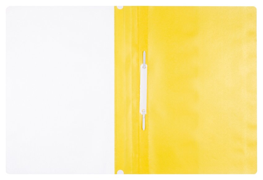 Skoroszyt OFFICE PRODUCTS 120/180 mic PP żółty