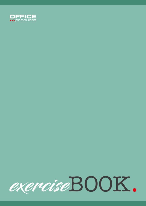 Zeszyt szkolny OFFICE PRODUCTS A5 w kratkę 60 kart., 60gsm mix kolorów