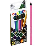 Kredki CARIOCA ołówkowe metaliczne 12 kol. (43164)