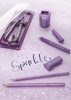 Ołówek Jumbo Sparkle Metallic Fioletowy Faber-Castell