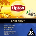 Herbata Lipton Piramidki Czarna Earl Grey 20 Torebek