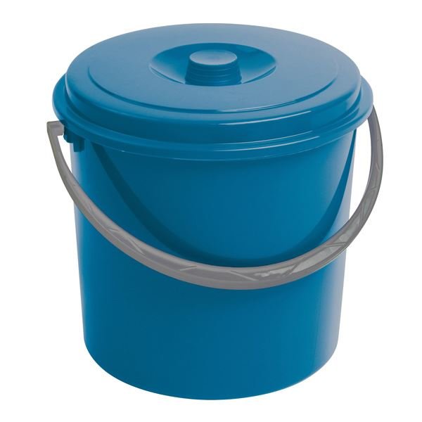 Wiadro 12L z Pokrywą Niebieski / Curver 235239