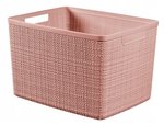 Kosz Jute 20L pudrowy róż Curver model 255195