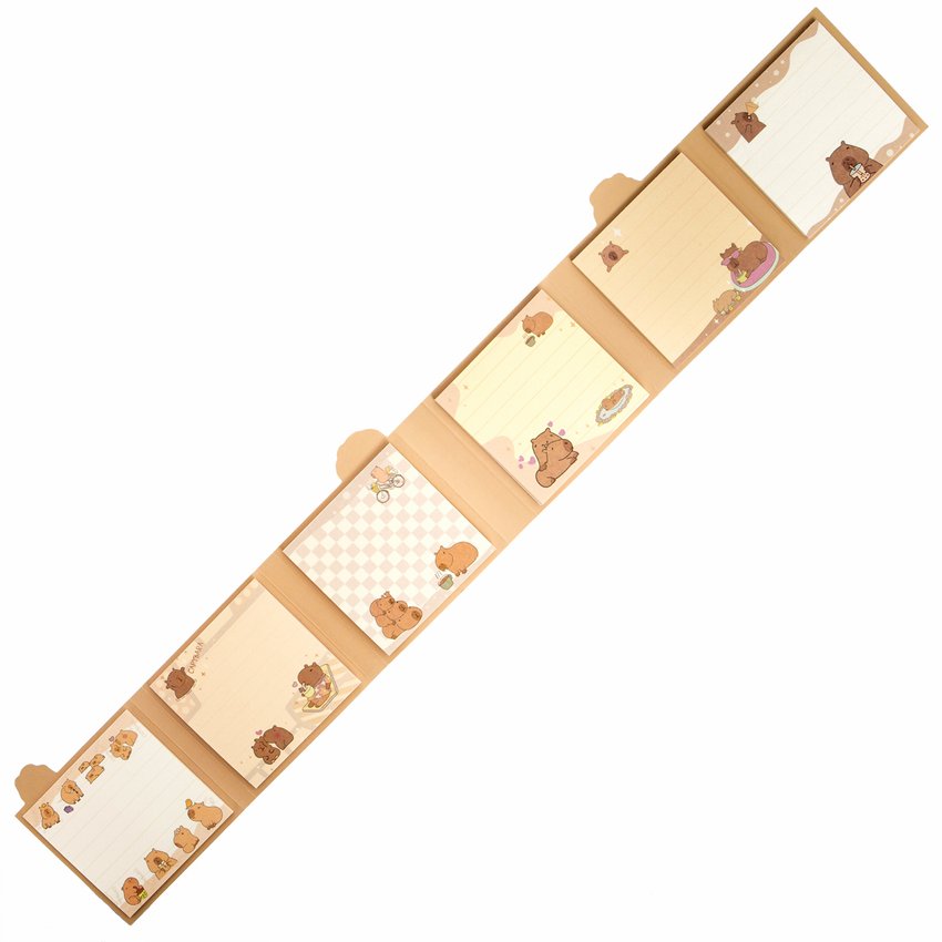 Notes Składany 6szt. Kapibara /DpCraft