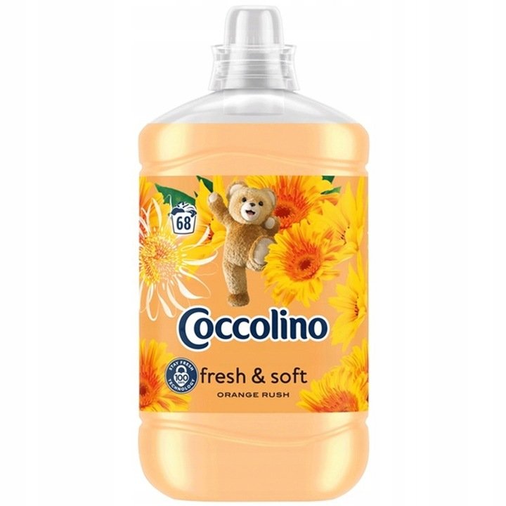Płyn do Płukania Tkanin Cocolino 1,7L Fresh & Soft Orange Rush