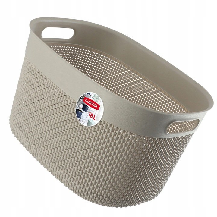 Kosz Curver Filo L beżowy pojemność 18L model 254555