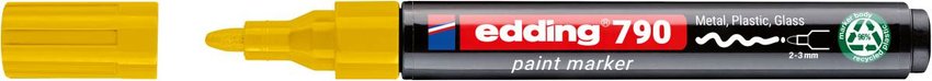 Marker olejowy e-790 EDDING PCR żółty
