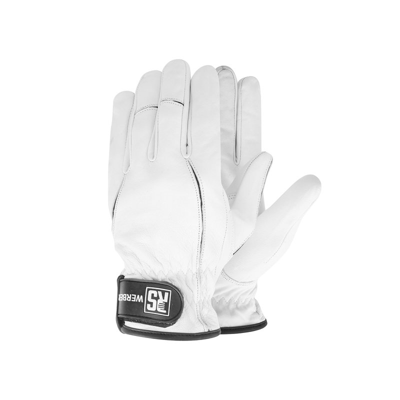 Rękawice Typu Mechanik RS Werber Rozm. 11 Białe  /RS-Schutz