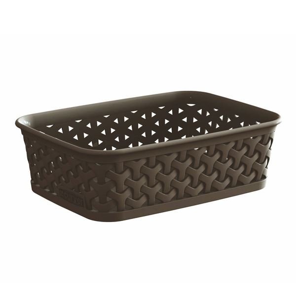 Kosz My Style A6 ciemnobrązowy Curver 203415