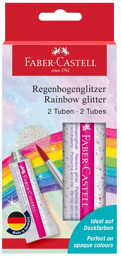 Brokat w Żelu Rainbow 12ml 2szt. /Faber-Castell