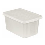 Curver Essentials pojemnik z pokrywą 45L transparentny