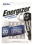Bateria ENERGIZER Ultimate Lithium, AAA, L92, 1,5V, 4szt.