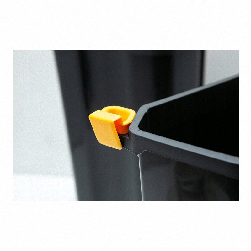 Kosz pedałowy Curver Deco Bin IML 10L 18L metalizowany