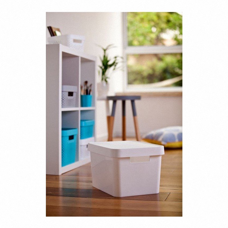 Pojemnik Infinity 17L z pokrywką biały Curver 229245