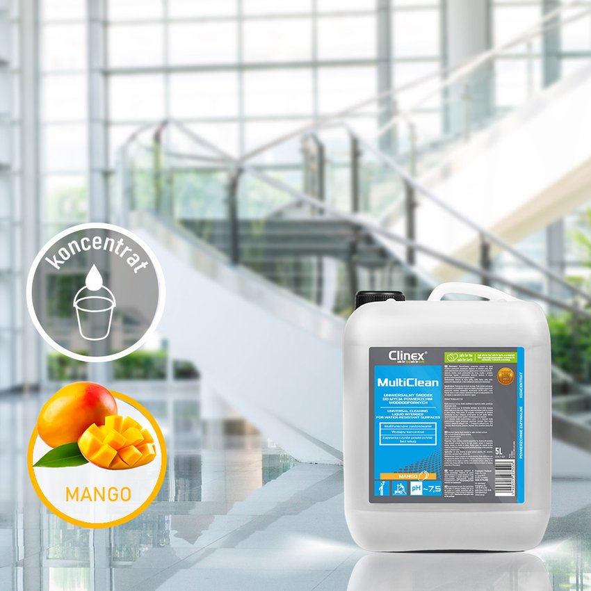 Clinex Multi Clean płyn uniwersalny Mango kanister 5L