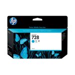Tusz HP 728 Cyan 130ml T1500/T2500/T920