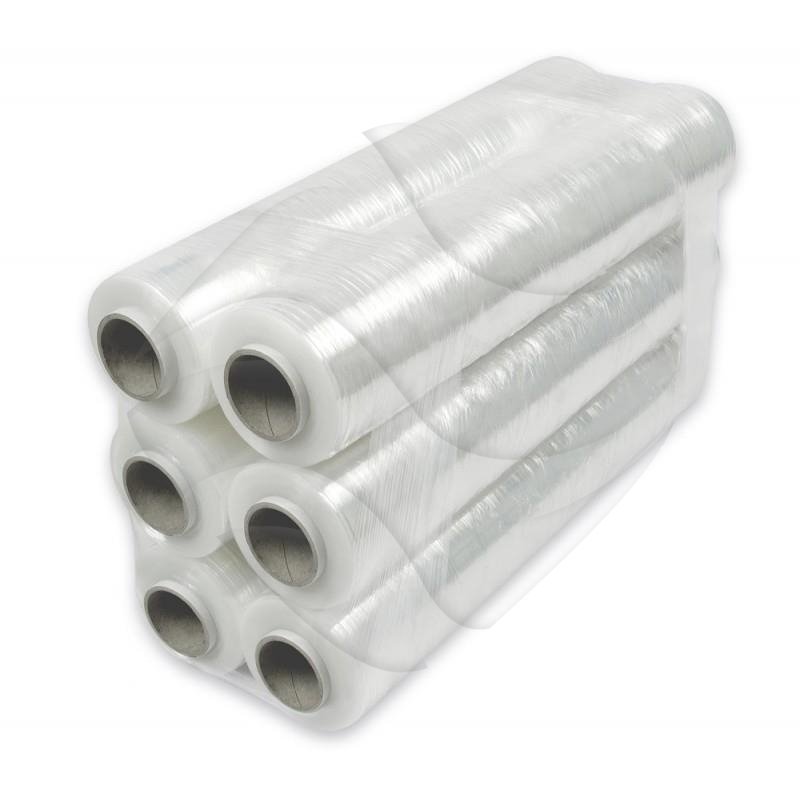 Folia stretch transparentna 3kg tuleja 0.30 opakowanie 9szt