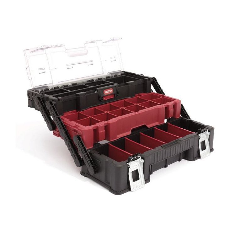Skrzynka /Organizer Canti Trio Czerwono-Czarna/ Keter 237788