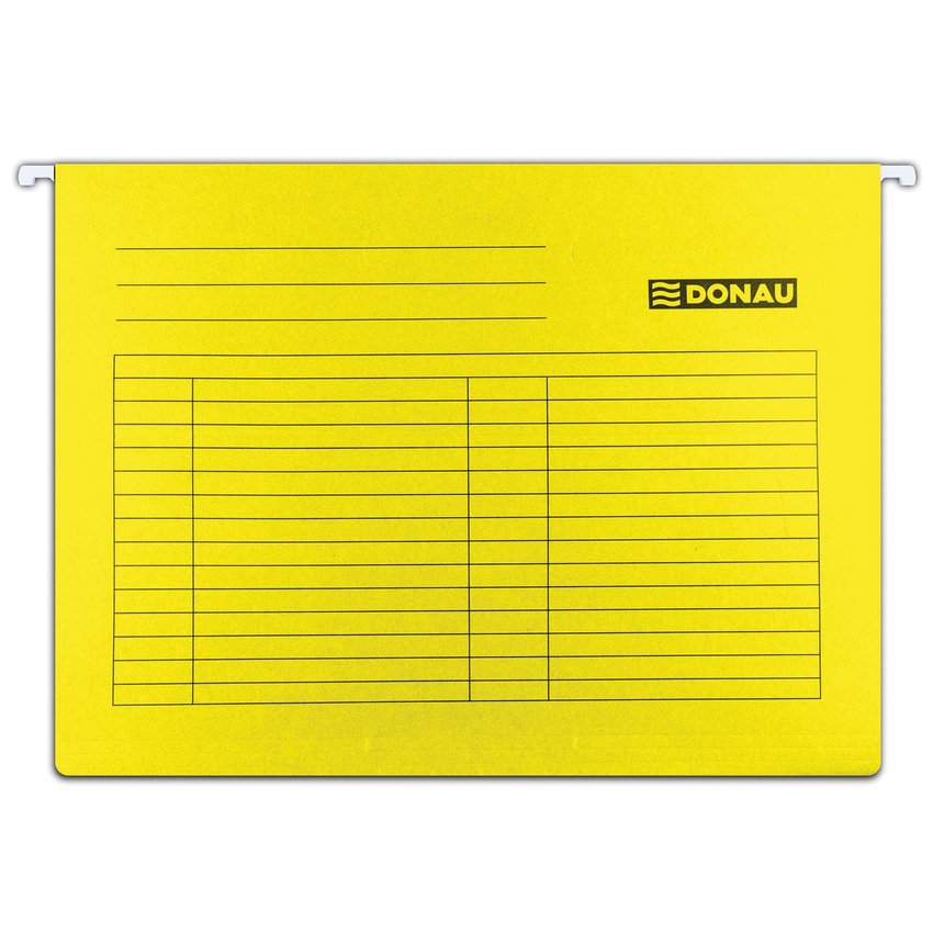 Teczka Zawieszkowa A4 230g Żółta /Donau