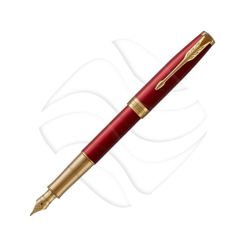 Parker Pióro Wieczne Sonnet Core Czerwony Lakier GT(18K) FP (M) [1931479]