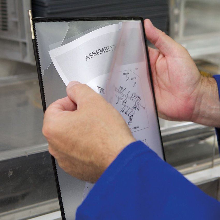 Magnetyczny System Naścienny Tarifold  Pro A4 z 10 Panelami Pvc