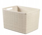 Koszyk Jute L 20l Kremowy / Curver 245373