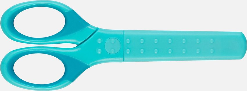 Nożyczki Szkolne Grip Turkusowe Blister Faber-Castell
