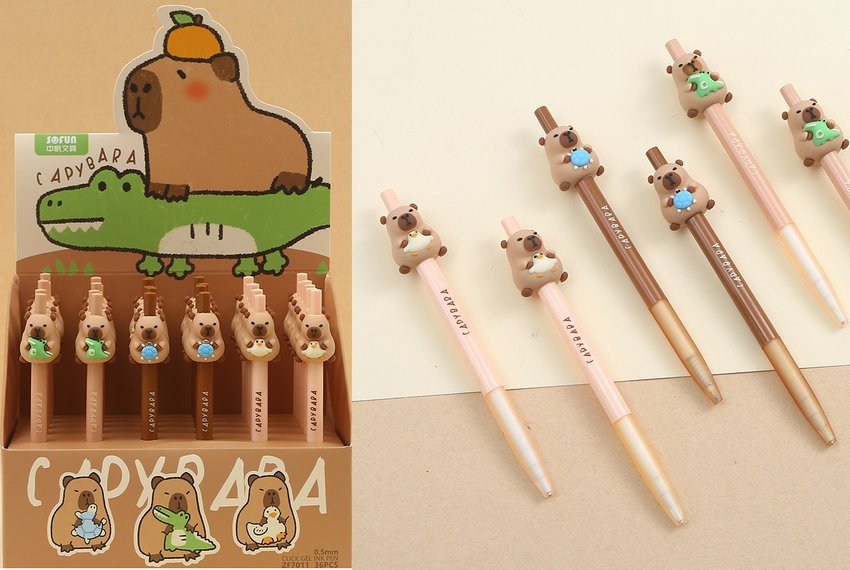 Długopis Żelowy Aut. 0.5 Kapibara II (szt.)