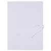 Teczka wiązana OFFICE PRODUCTS Budget Pro karton biała wewn., A4 250gsm 3-skrz., biała