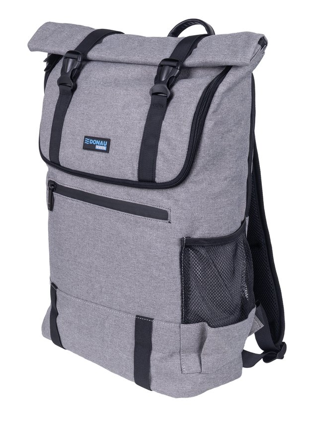 Plecak DONAU TRAVEL London 15,6" 18l szary