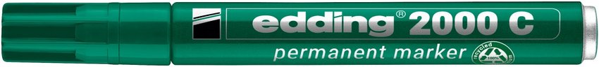 Marker permanentny e-2000c EDDING 15-3mm zielony