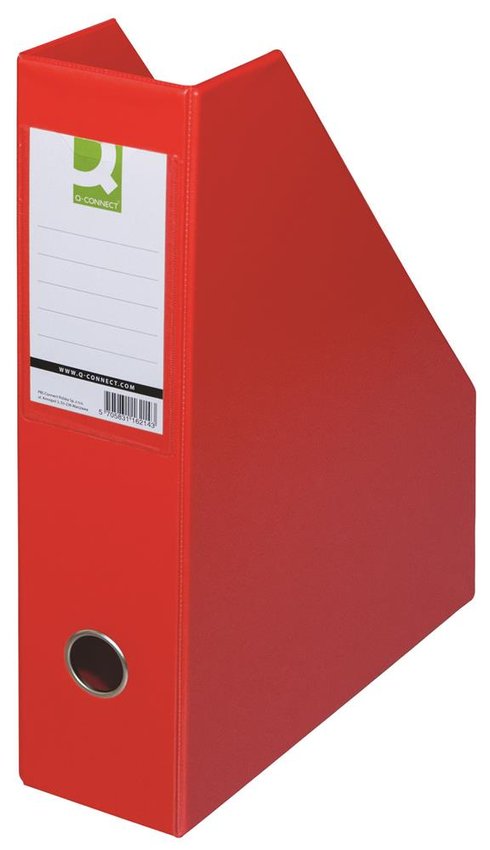 Pojemnik Na Dokumenty Q-Connect PVC A4/76 Czerwony