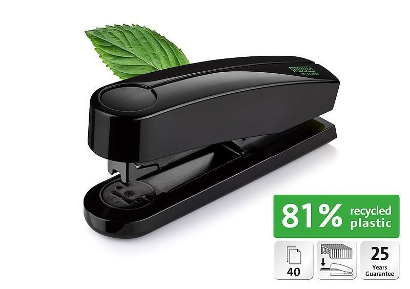 Zszywacz Novus B4 Re+New Z Plastiku Z Recyklingu Czarny